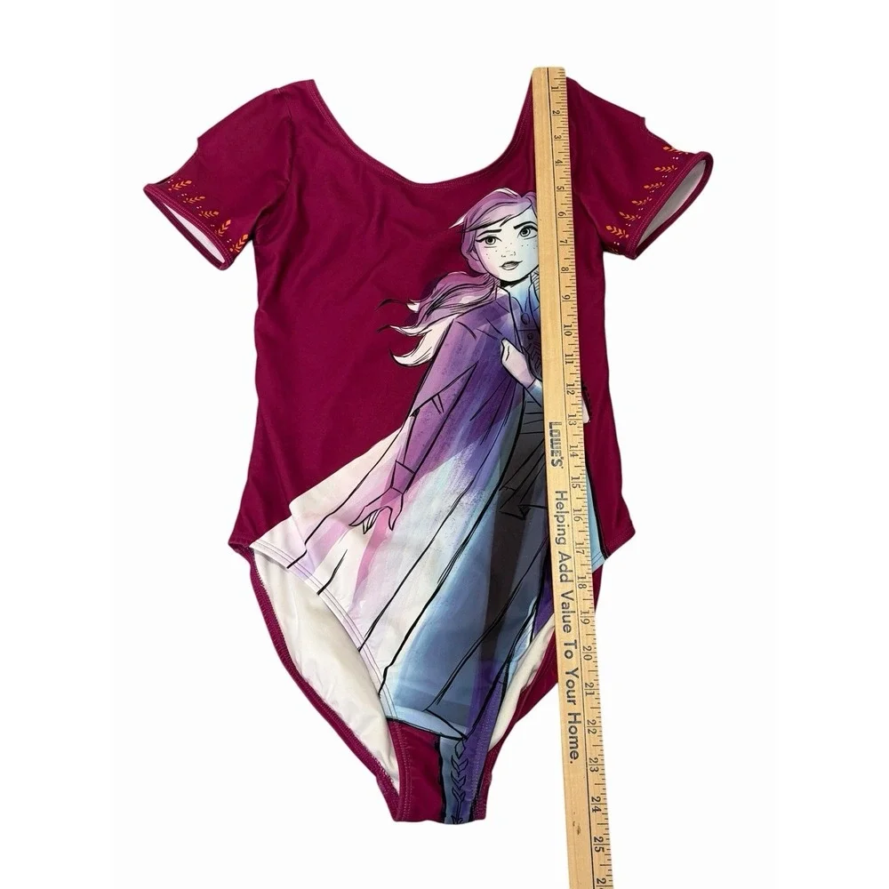Hanna Andersson Disney‎ Frozen II Elsa Girls Gymnastics Dance Leotard Size 14/16